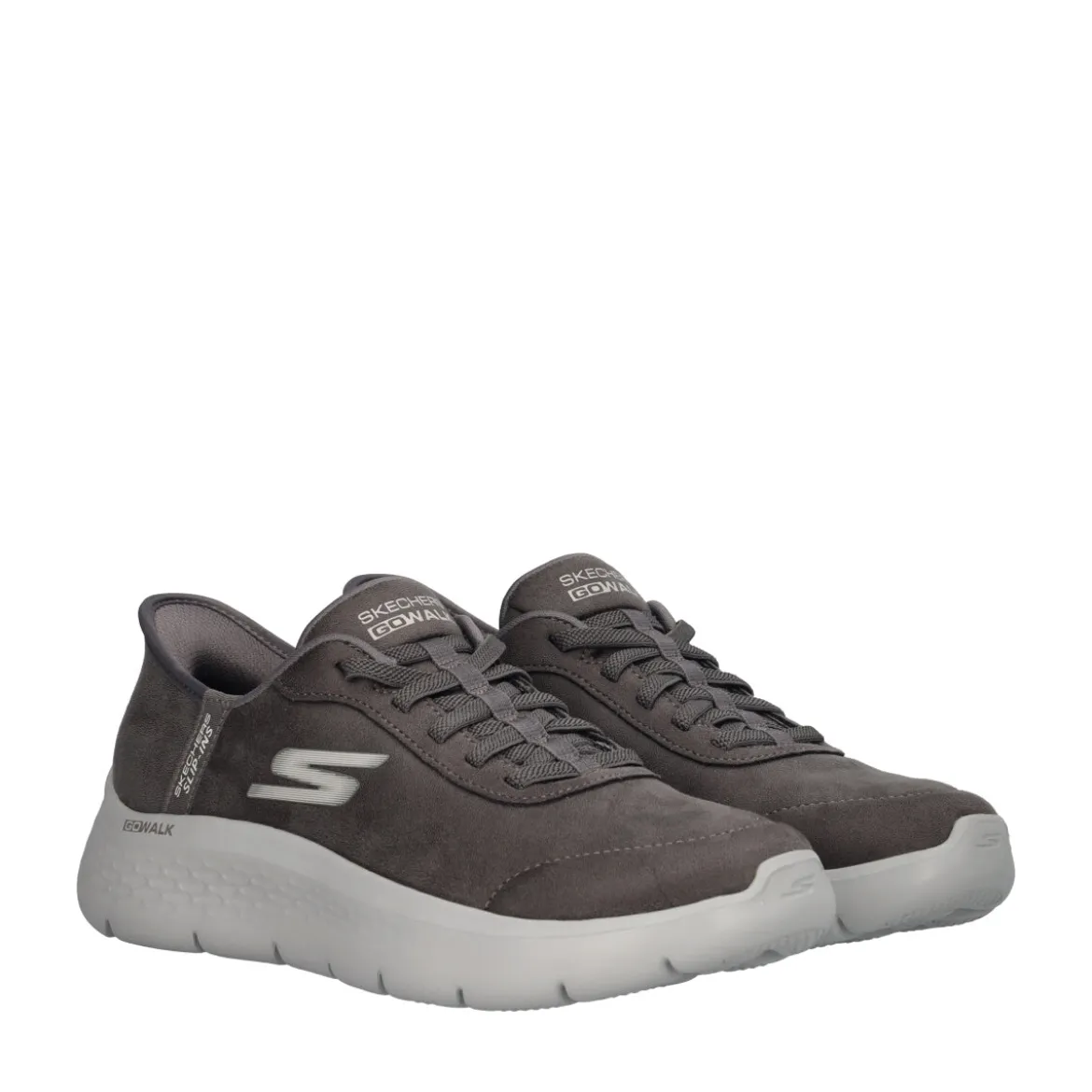 GO WALK FLEX Sneakers Donna Slip-on Grigie