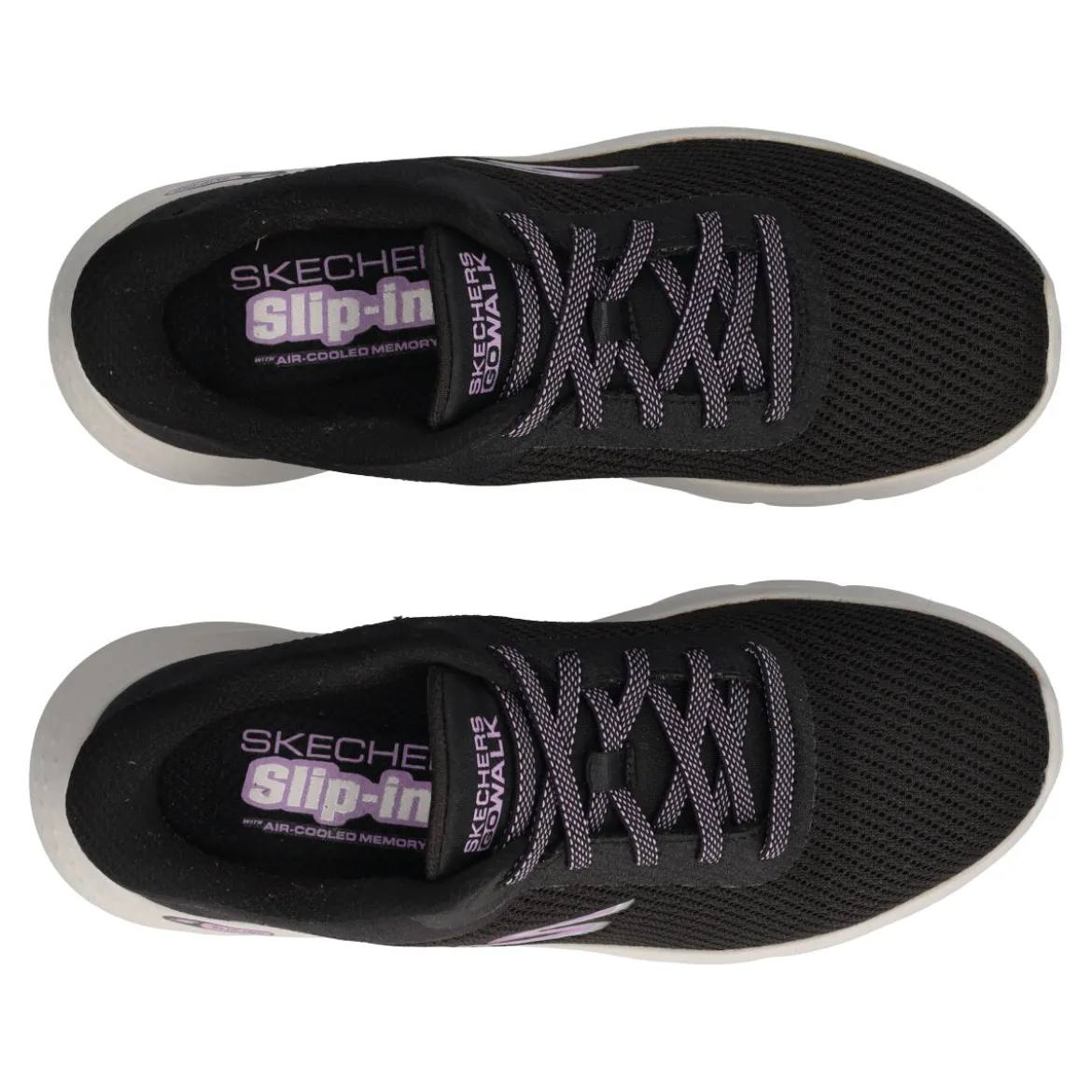 GO WALK FLEX Sneakers Slip-on Donna Nere