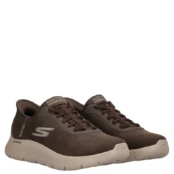 GO WALK FLEX Sneakers Slip-on Uomo Marroni