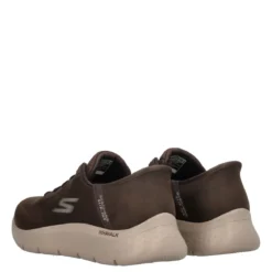 GO WALK FLEX Sneakers Slip-on Uomo Marroni