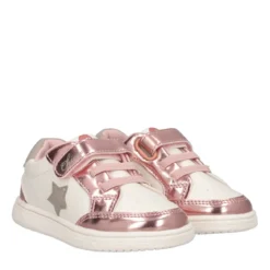GOZZY Sneakers Bambina Bianche e Rosa