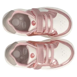 GOZZY Sneakers Bambina Bianche e Rosa