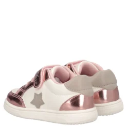 GOZZY Sneakers Bambina Bianche e Rosa
