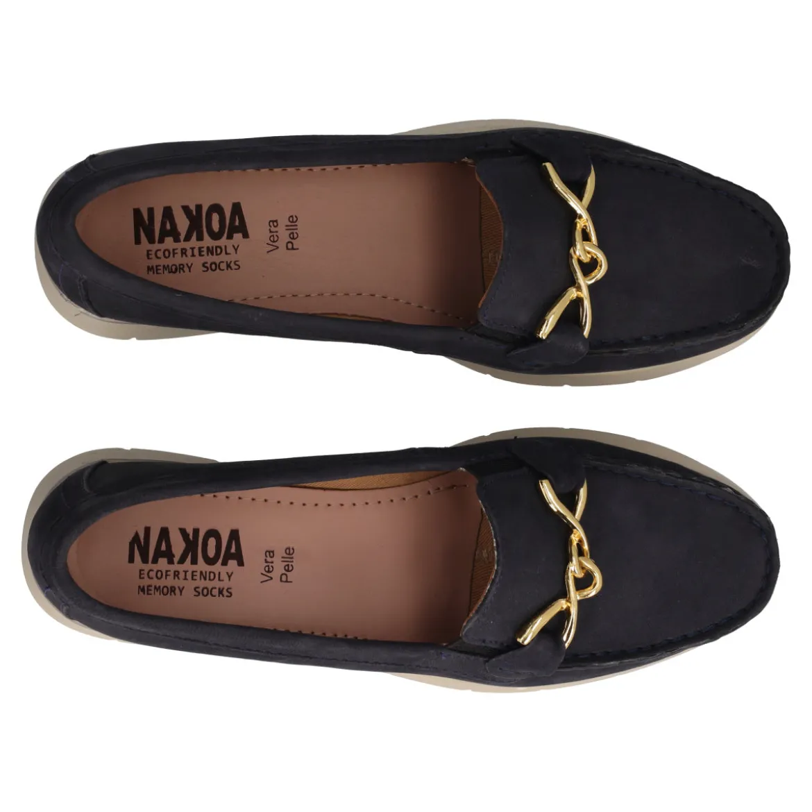 GRAVITY Mocassini Donna Blu