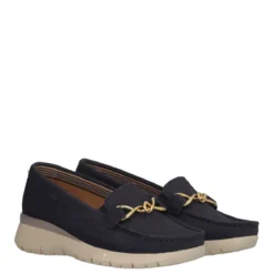 GRAVITY Mocassini Donna Blu