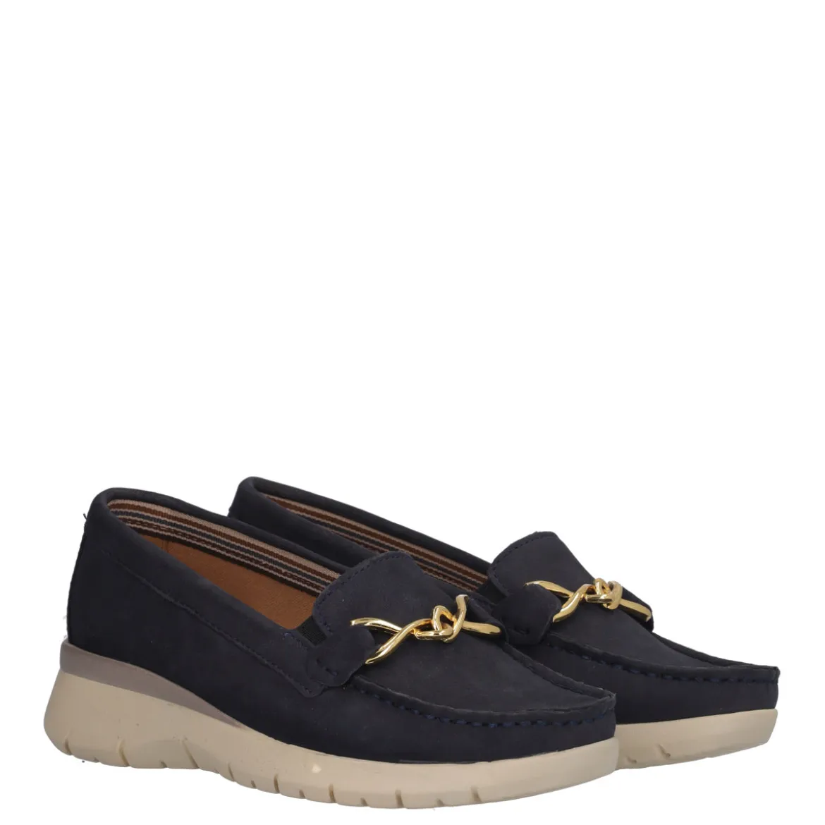 GRAVITY Mocassini Donna Blu