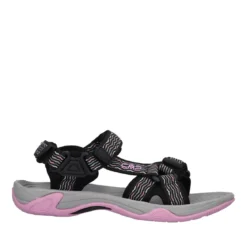 HAMAL HIKING SANDAL Donna Nero e Rosa