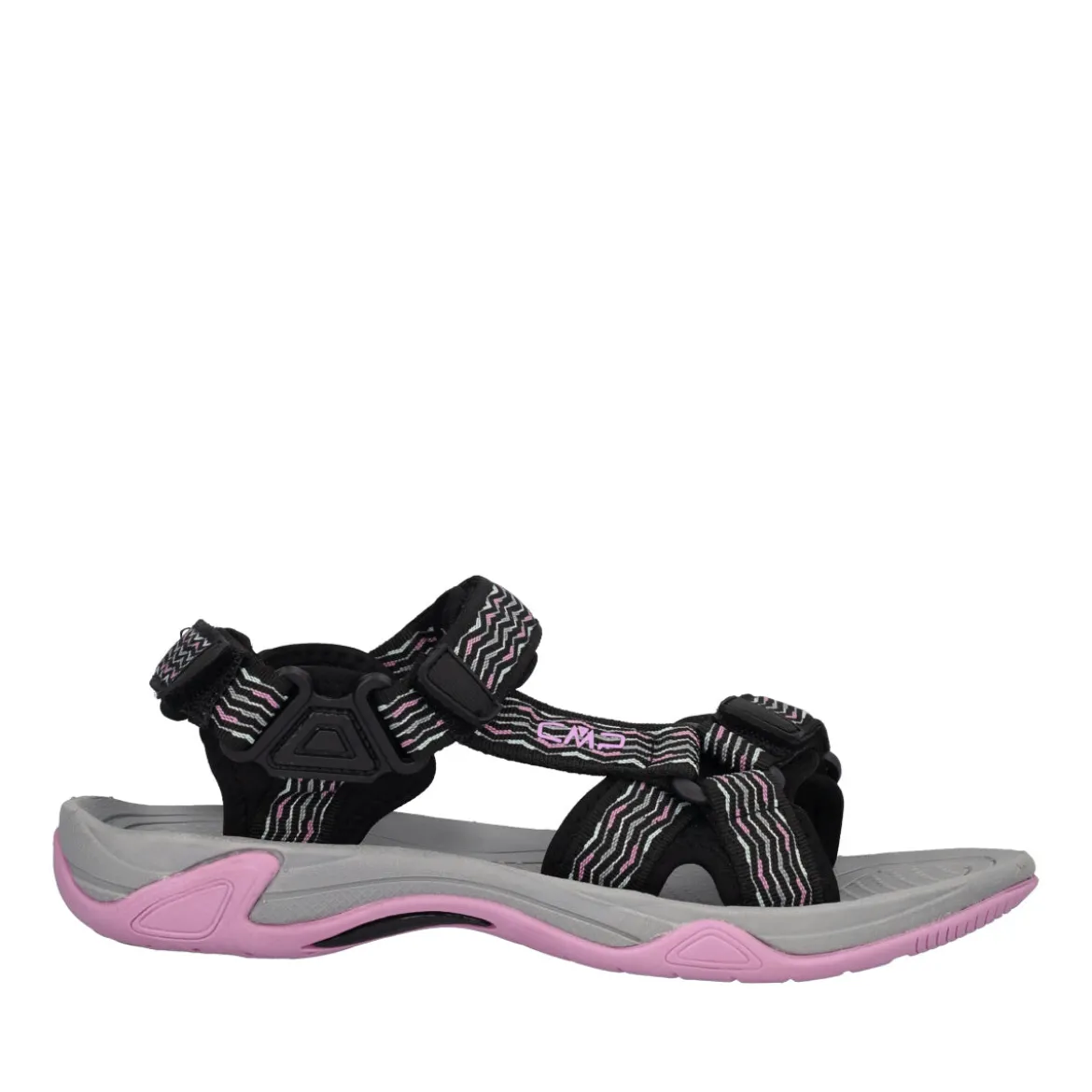 HAMAL HIKING SANDAL Donna Nero e Rosa