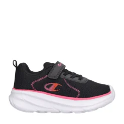 HRO J G PS Running Bambina Nero e Fuxia
