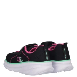 HRO J G PS Sneakers Bambina Nere e Fuxia