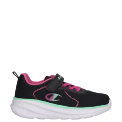 HRO J G PS Sneakers Bambina Nere e Fuxia