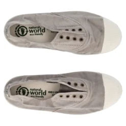 INGLES Sneakers Slip-on Donna Grigio Chiaro