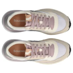 JAZZ NXT Sneakers Donna Rosa Beige, Bianche e Argento