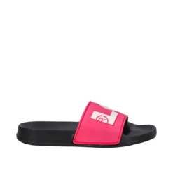 JUNEL Ciabatte Mare Bambini Fucsia e Nere