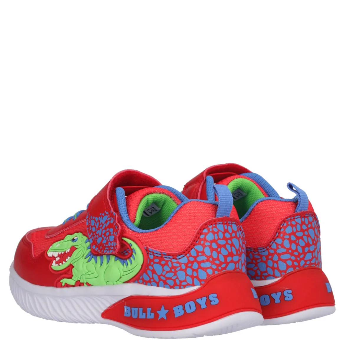JUNGLE RAPTOR Sneakers Bambino Rosse Dinosauri