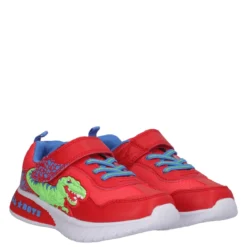 JUNGLE RAPTOR Sneakers Bambino Rosse Dinosauri