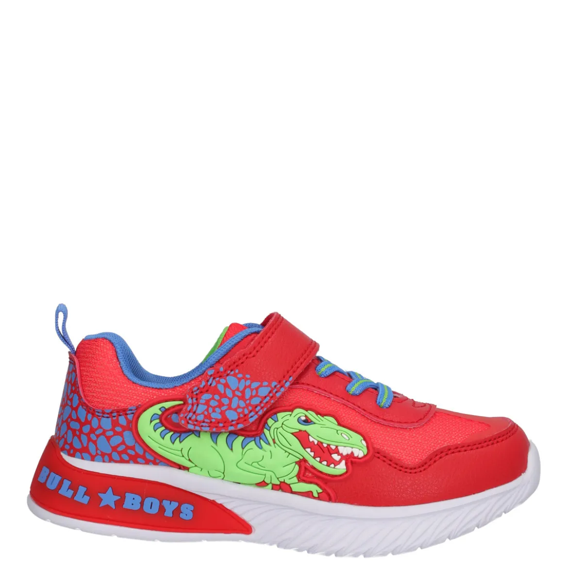 JUNGLE RAPTOR Sneakers Bambino Rosse Dinosauri