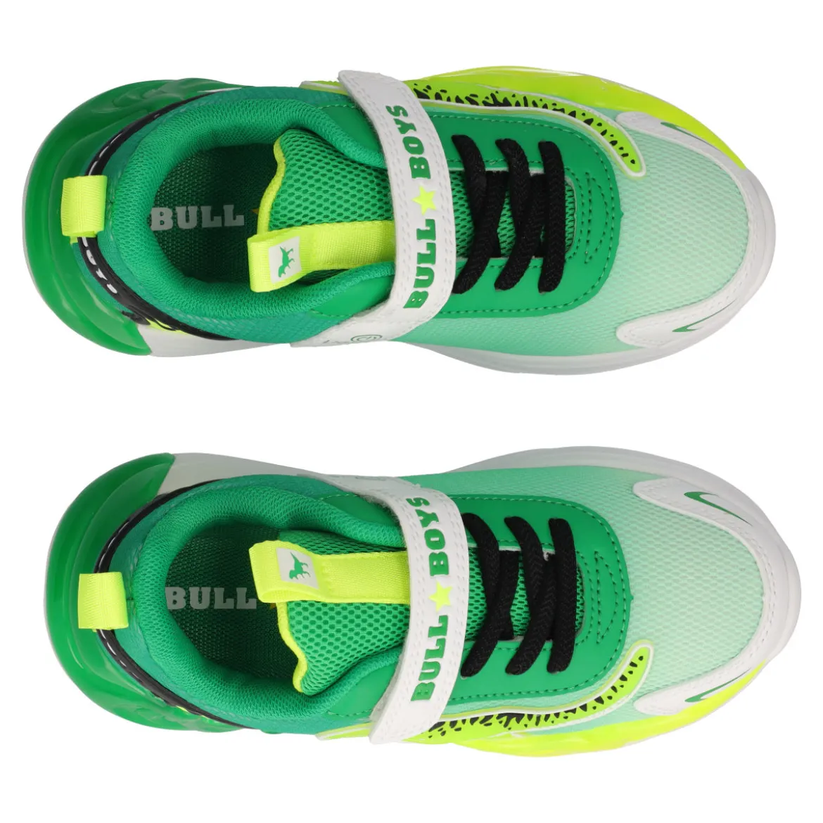 JURASSIC REX Sneakers Bambini Verde con Luci