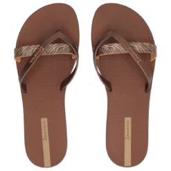 KIREI CHIC FEM Infradito Donna Marroni