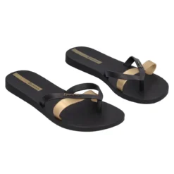 KIREI FEM Infradito Nere e Oro