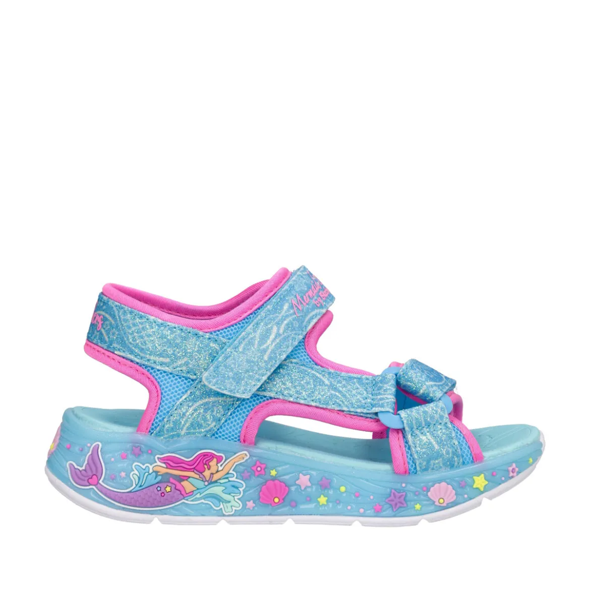 LIGHTS MERMAID DREAMS SAND Sandali Bambina Azzurri tema Sirene con Luci