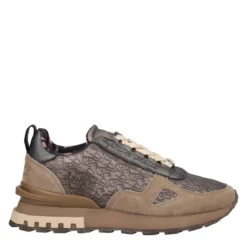 LISBOA Sneakers Donna Taupe Metallizzate