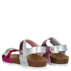 LUCE Sandali Bambina Fuxia e Argento