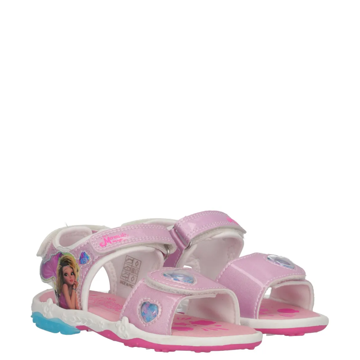 MERMAID BABY AIR LIGHT Sandali Bambina Rosa con Luci
