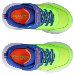 METEOR LIGHTS Sneakers Bambino Verde Fluo e Blu con Luci