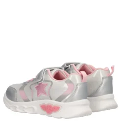MICHELA Sneakers Bambina Argento e Rosa