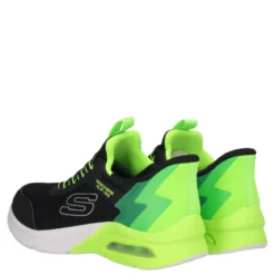MICROSPEC MAX Sneakers Bambino Nere e Verdi