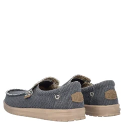 MIKKA BRAIDED Mocassini Slip-on Uomo Blu
