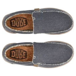 MIKKA BRAIDED Mocassini Slip-on Uomo Blu