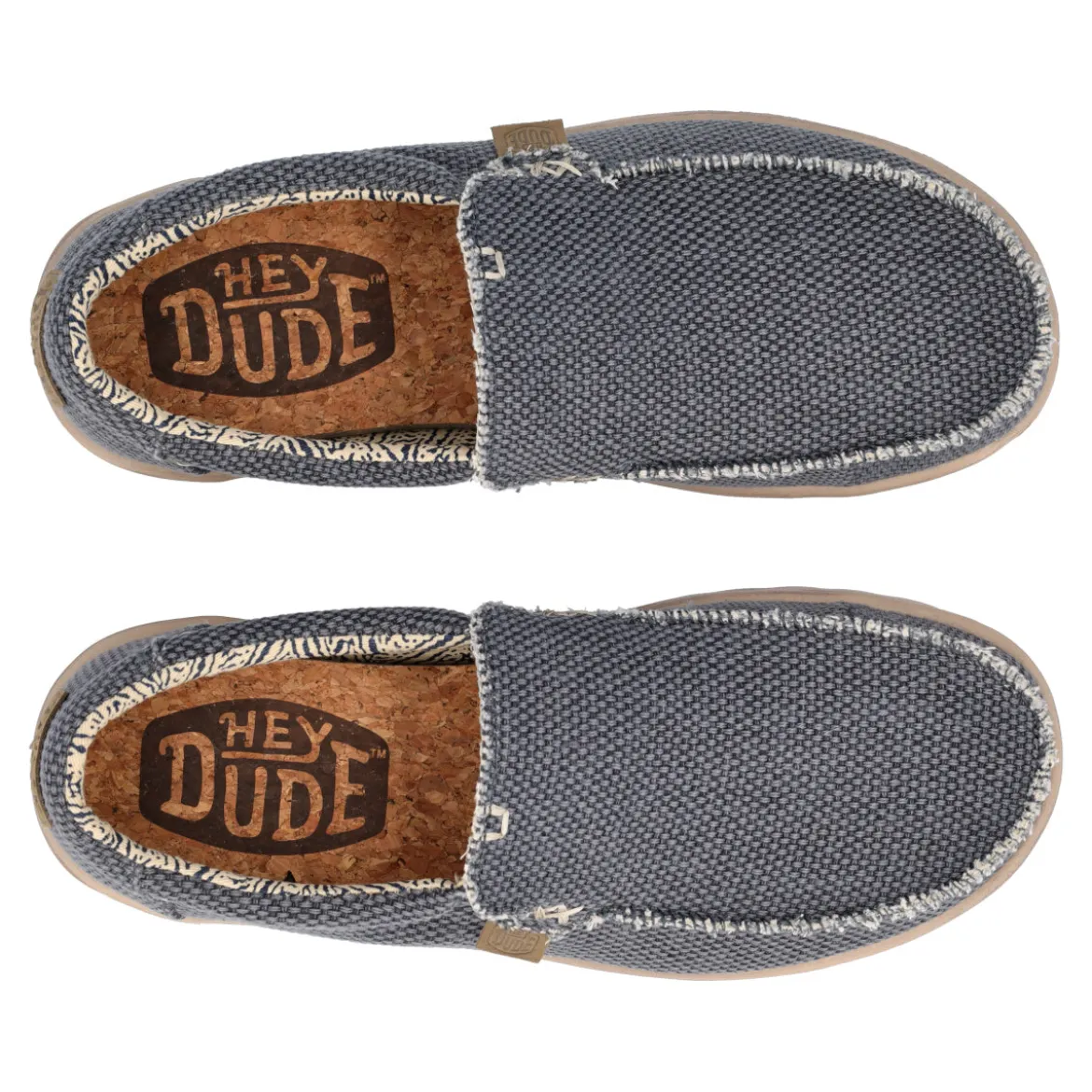 MIKKA BRAIDED Mocassini Slip-on Uomo Blu