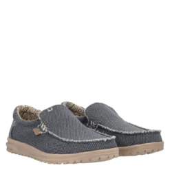 MIKKA BRAIDED Mocassini Slip-on Uomo Blu