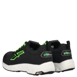 MITCH ESD S3 Antinfortunistiche Uomo Nere e Verde Fluo