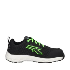 MITCH ESD S3 Antinfortunistiche Uomo Nere e Verde Fluo