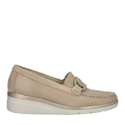 Mocassini Comfort Donna Beige