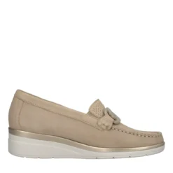 Mocassini Comfort Donna Beige