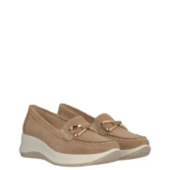 Mocassini Comfort Donna Beige