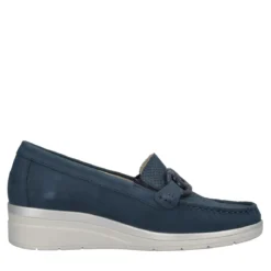 Mocassini Comfort Donna Blu