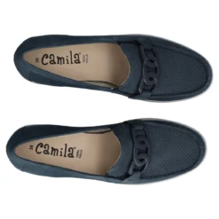 Mocassini Comfort Donna Blu