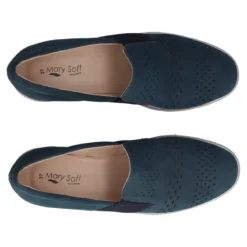 Mocassini Comfort Donna Blu