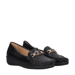 Mocassini Comfort Donna Neri