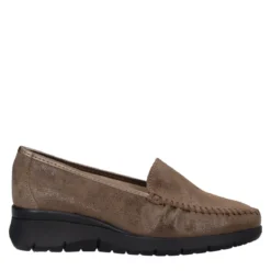 Mocassini Comfort Donna Taupe