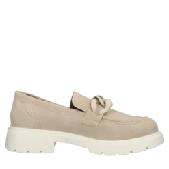Mocassini Donna Beige