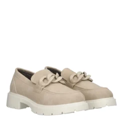 Mocassini Donna Beige