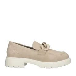 Mocassini Donna Beige
