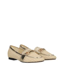 Mocassini Donna Beige