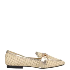 Mocassini Donna Beige